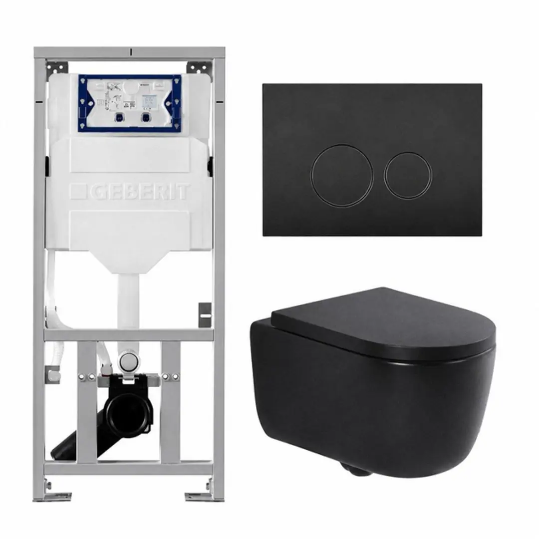 QeramiQ Dely Swirl Toiletset