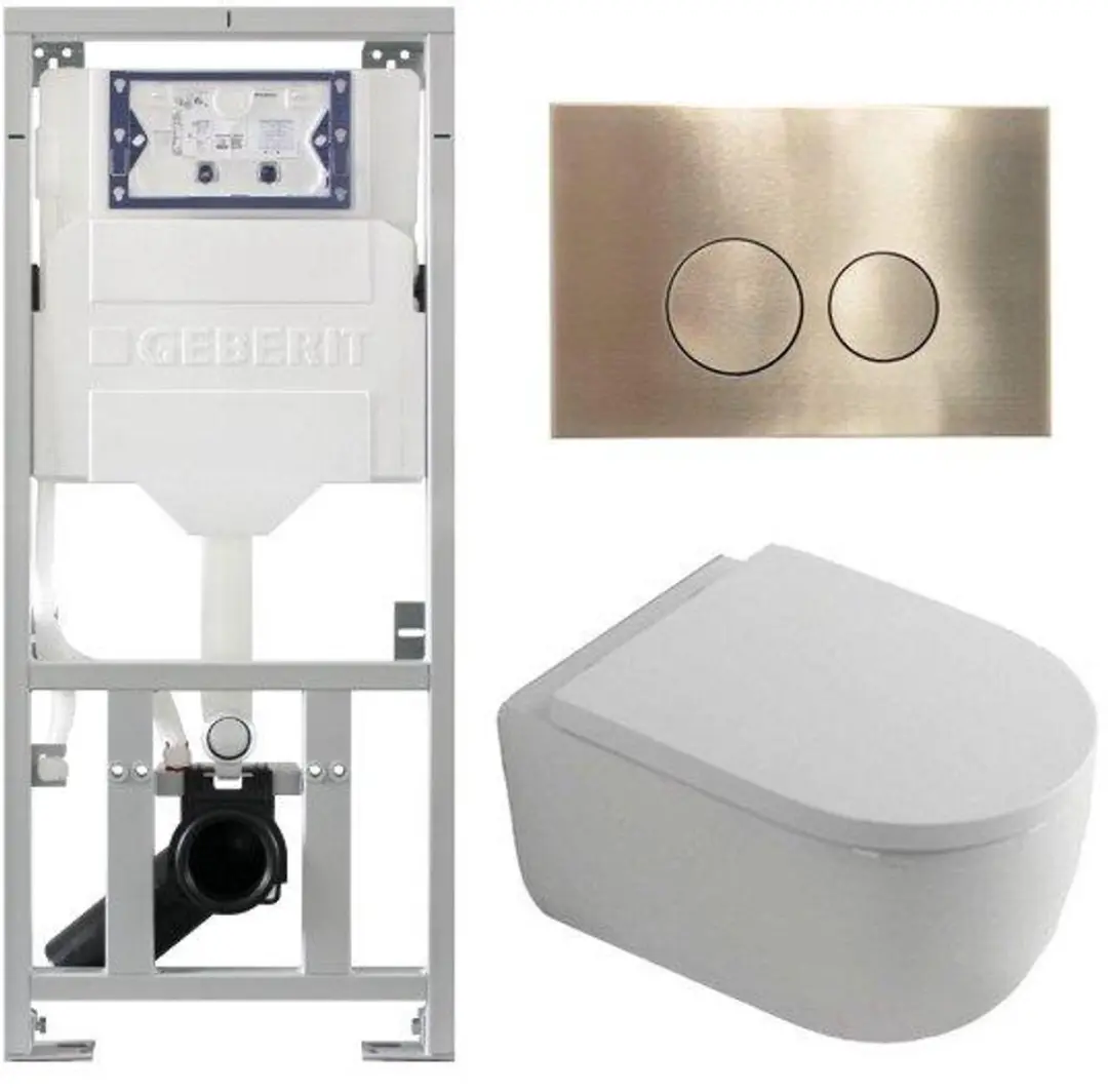 QeramiQ Dely Swirl Toiletset