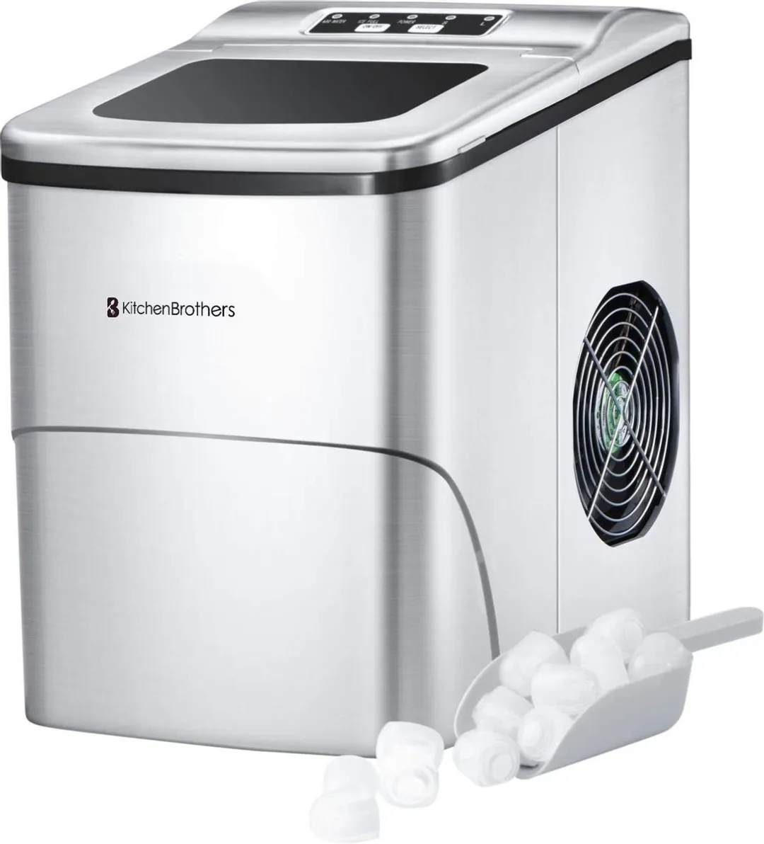 KitchenBrothers KB692 IJsblokjesmachine 12kg/24u