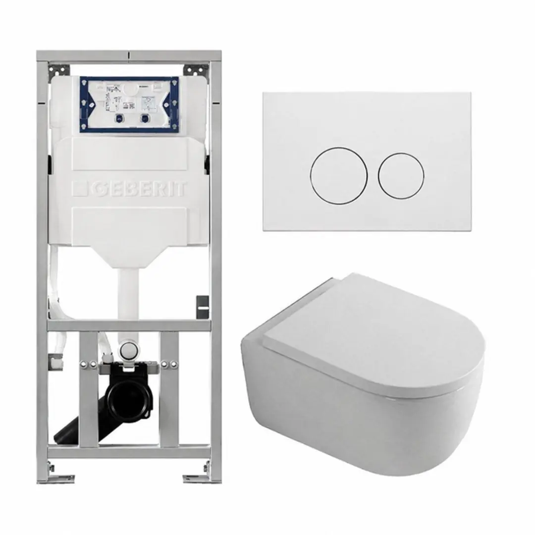 QeramiQ Dely Swirl Toiletset