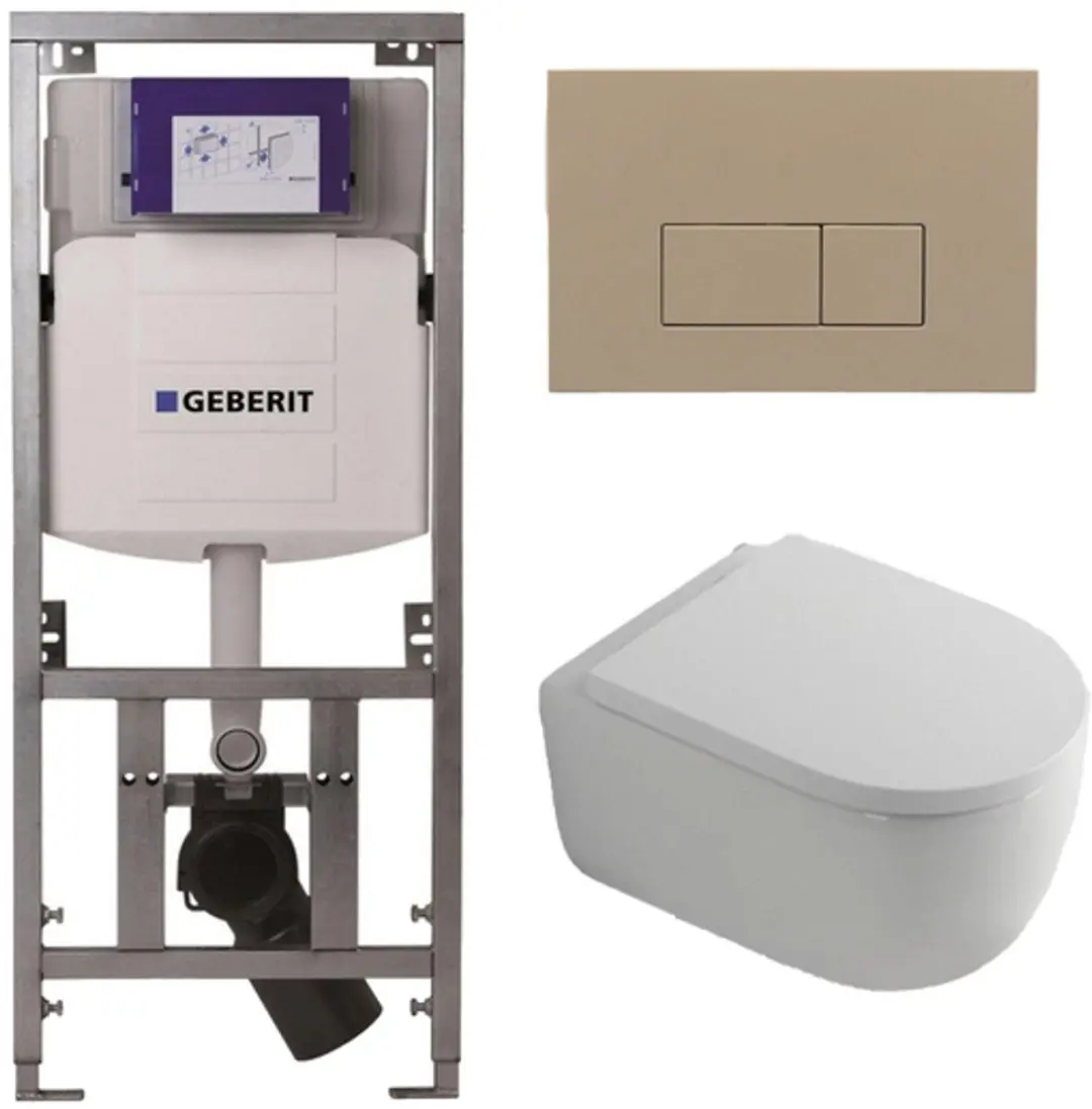 QeramiQ Dely Swirl Toiletset
