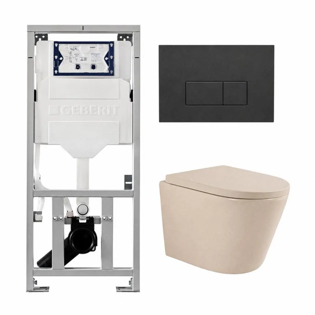 QeramiQ Dely Swirl Toiletset