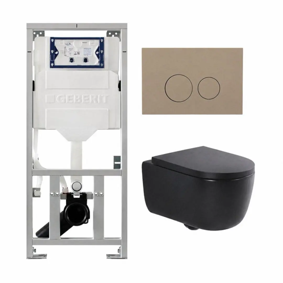 QeramiQ Dely Swirl Toiletset