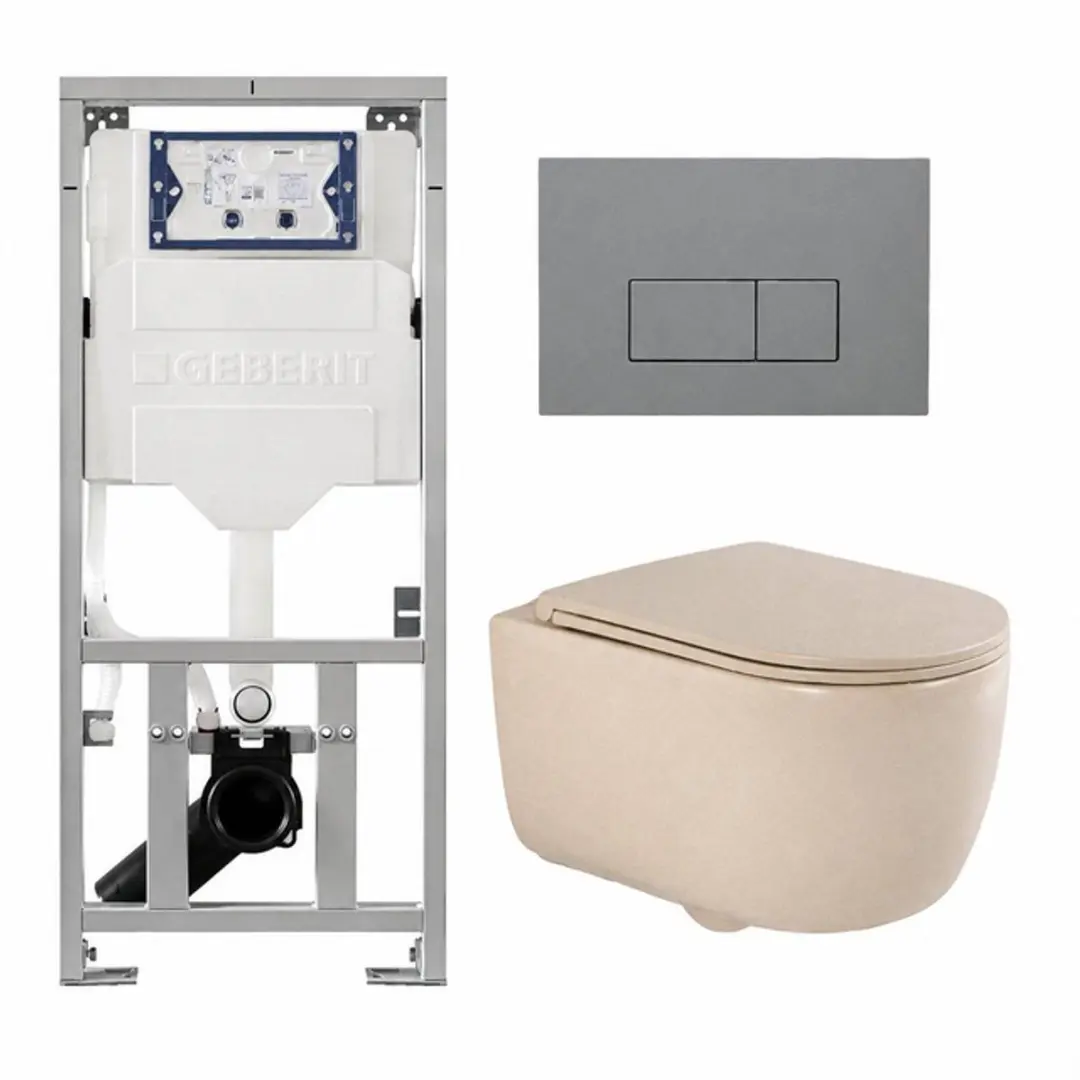 QeramiQ Dely Swirl Toiletset