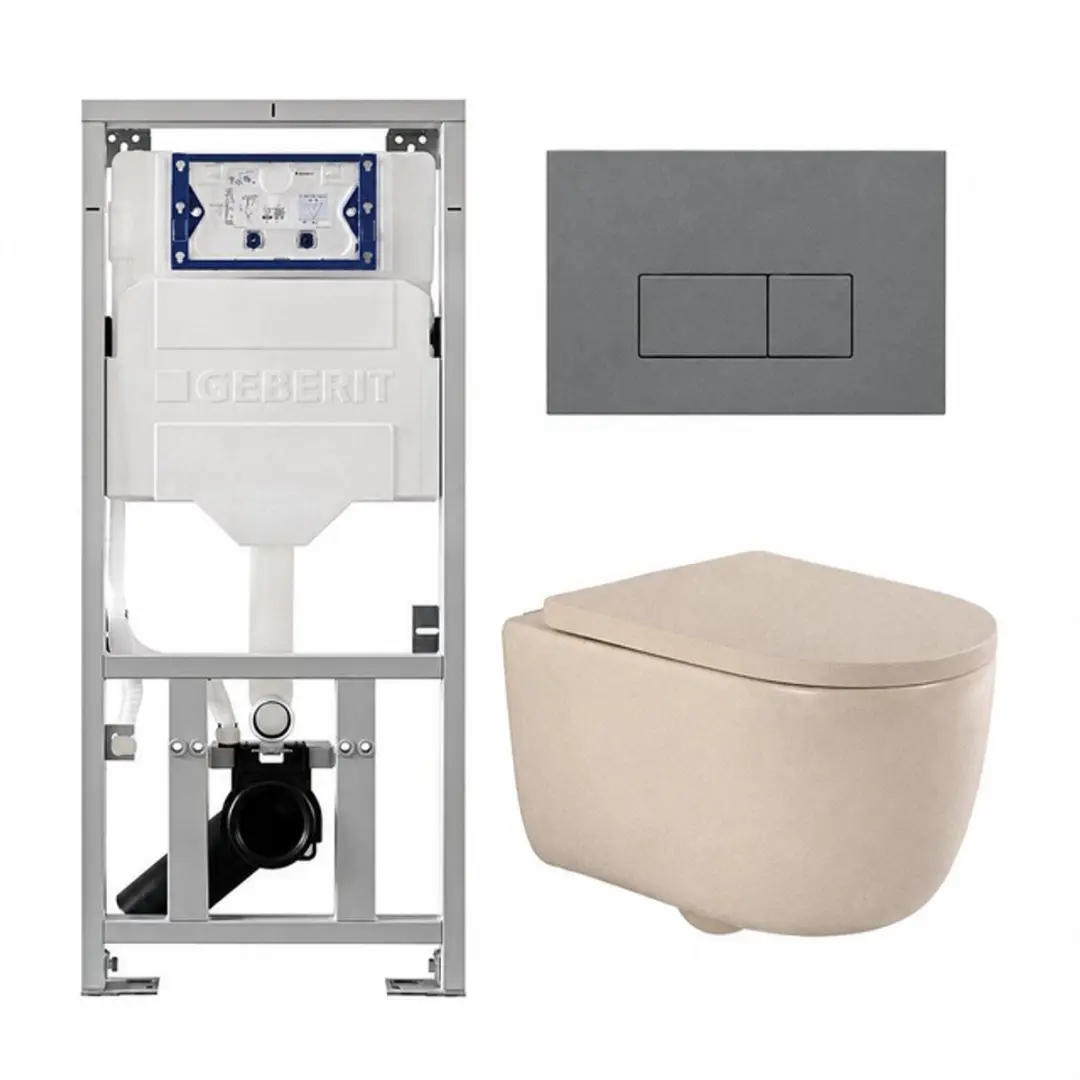 QeramiQ Dely Swirl Toiletset