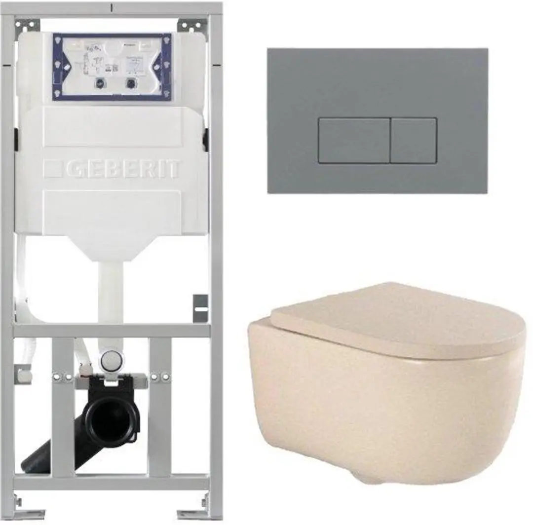 QeramiQ Dely Swirl Toiletset