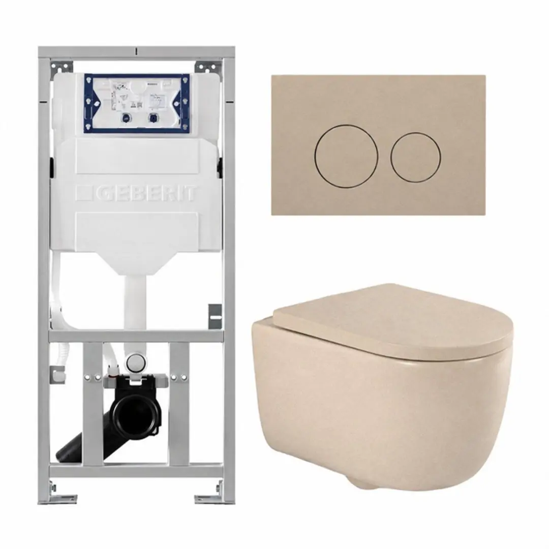 QeramiQ Dely Swirl Toiletset