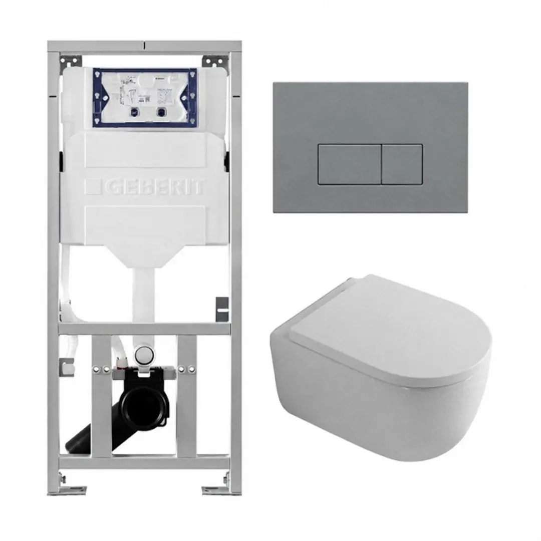 QeramiQ Dely Swirl Toiletset