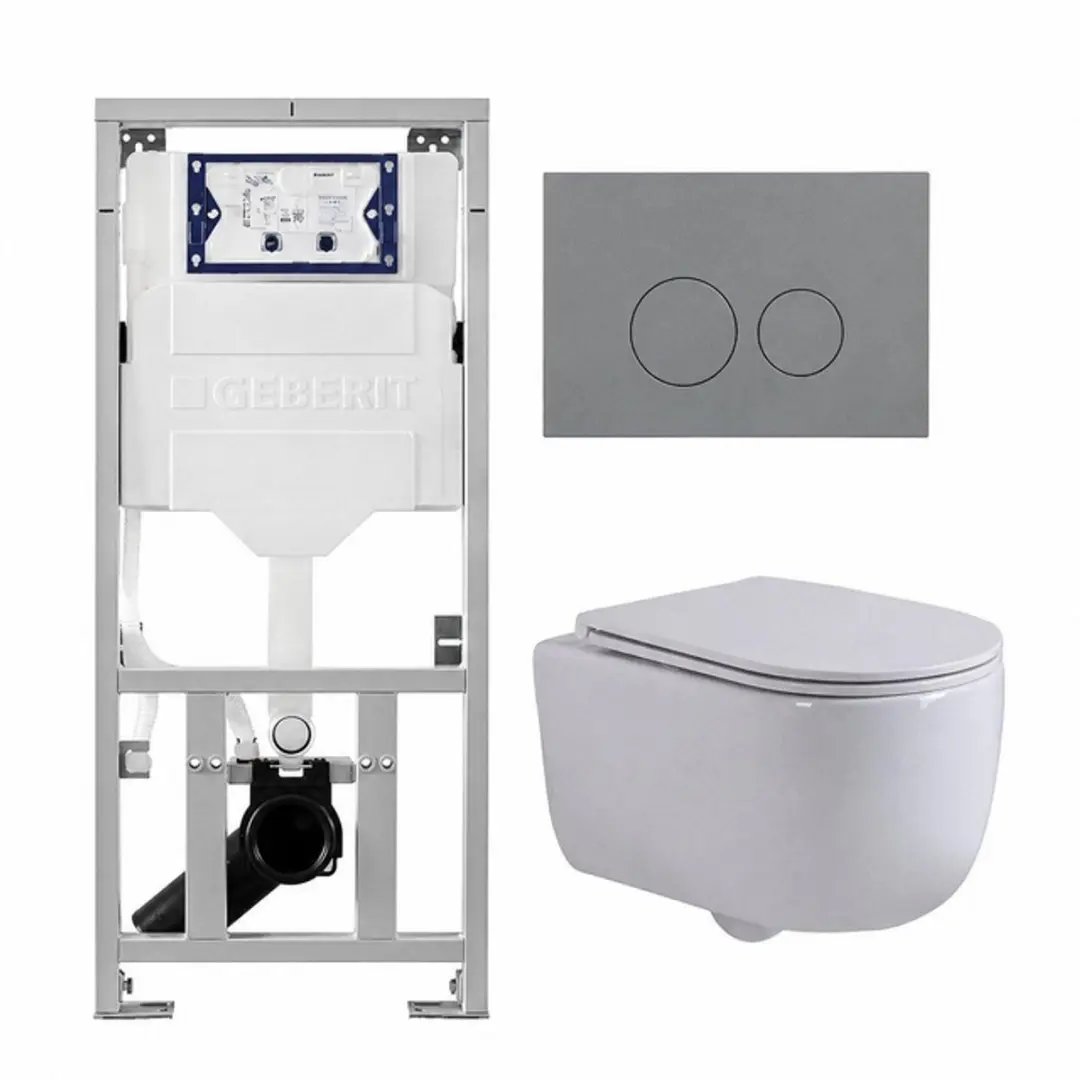 QeramiQ Dely Swirl Toiletset