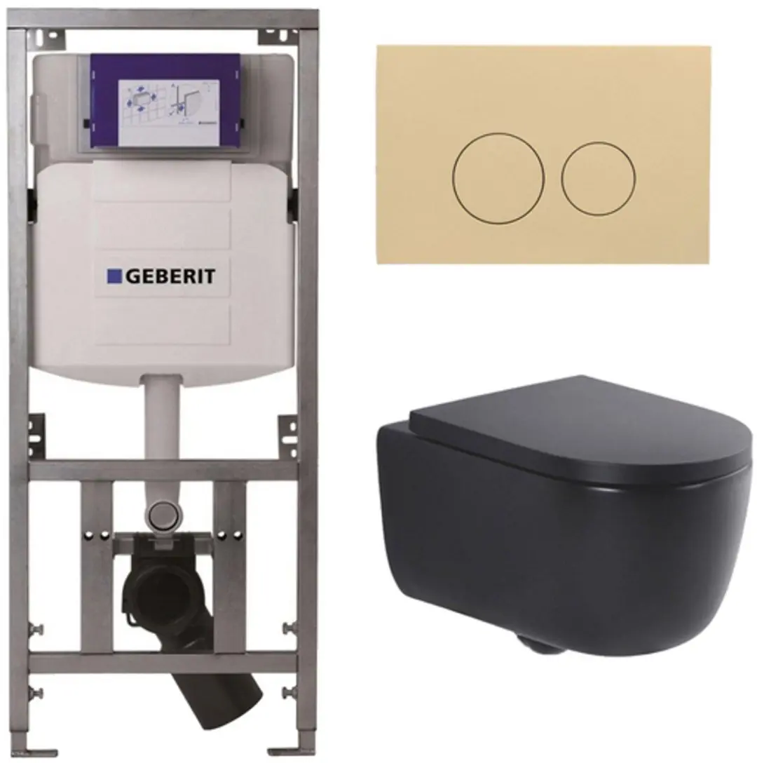 QeramiQ Dely Swirl Toiletset