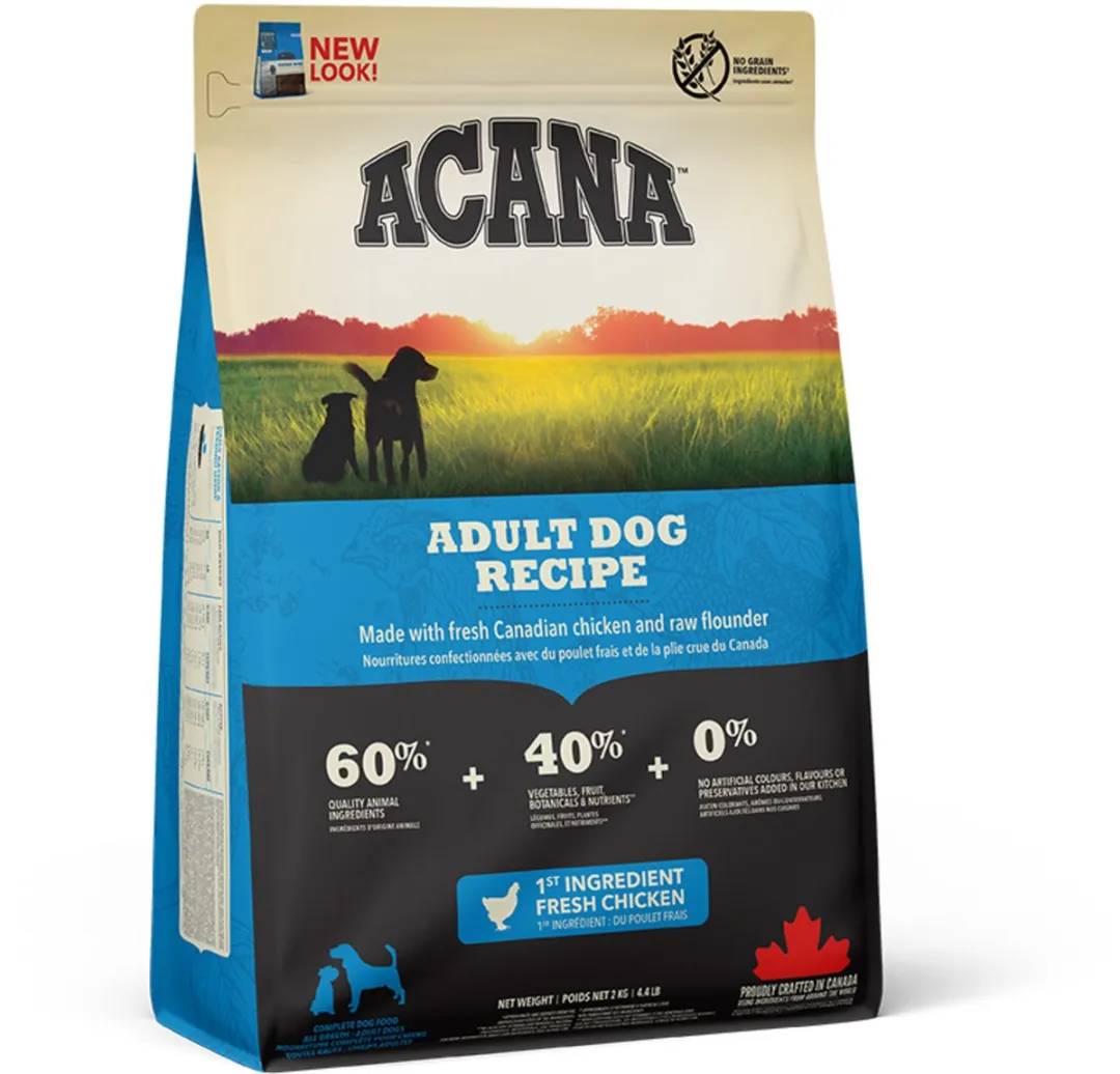 Acana Heritage Adult Kip & Kalkoen Hondenvoer 2kg