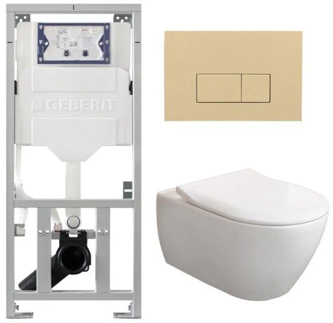 Villeroy & Boch Subway 2.0 DirectFlush CeramicPlus toiletset slimseat zitting