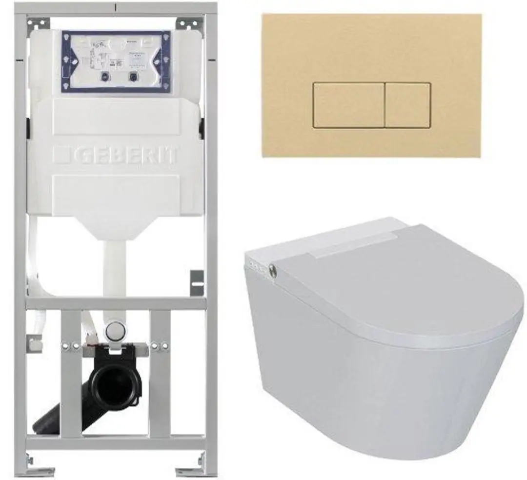 QeramiQ Luma Douche WC Set