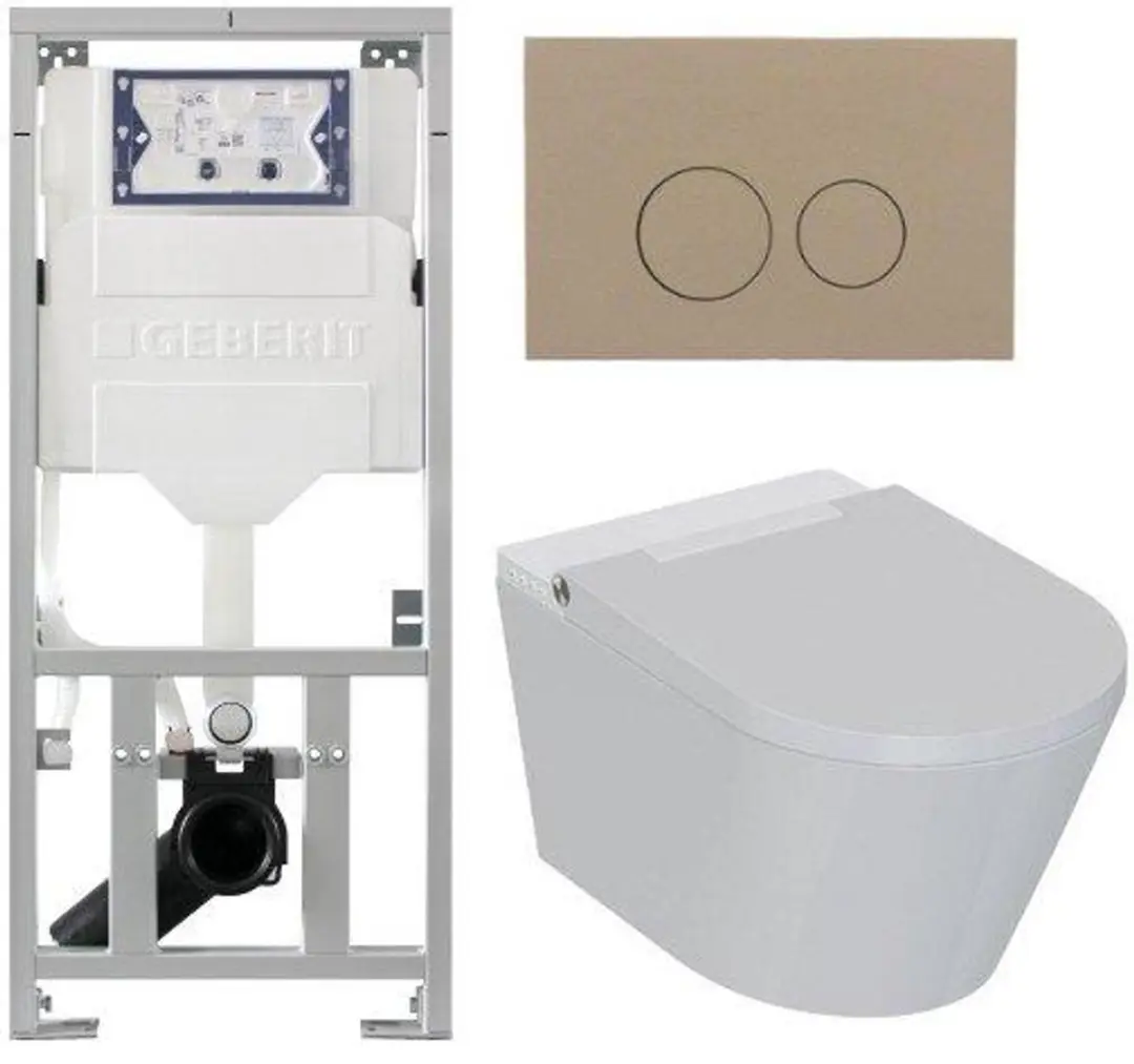 QeramiQ Luma Douche WC Set