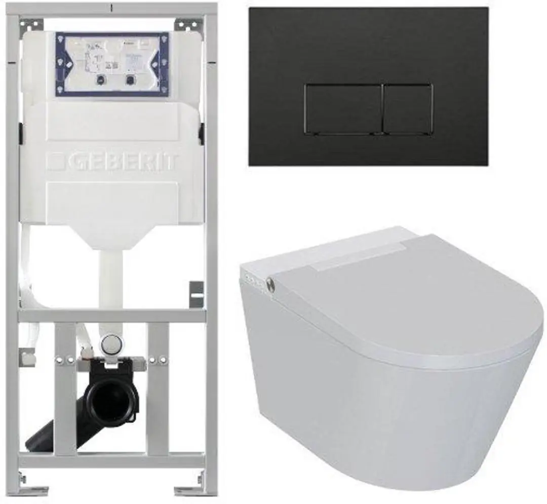 QeramiQ Luma Douche WC Set