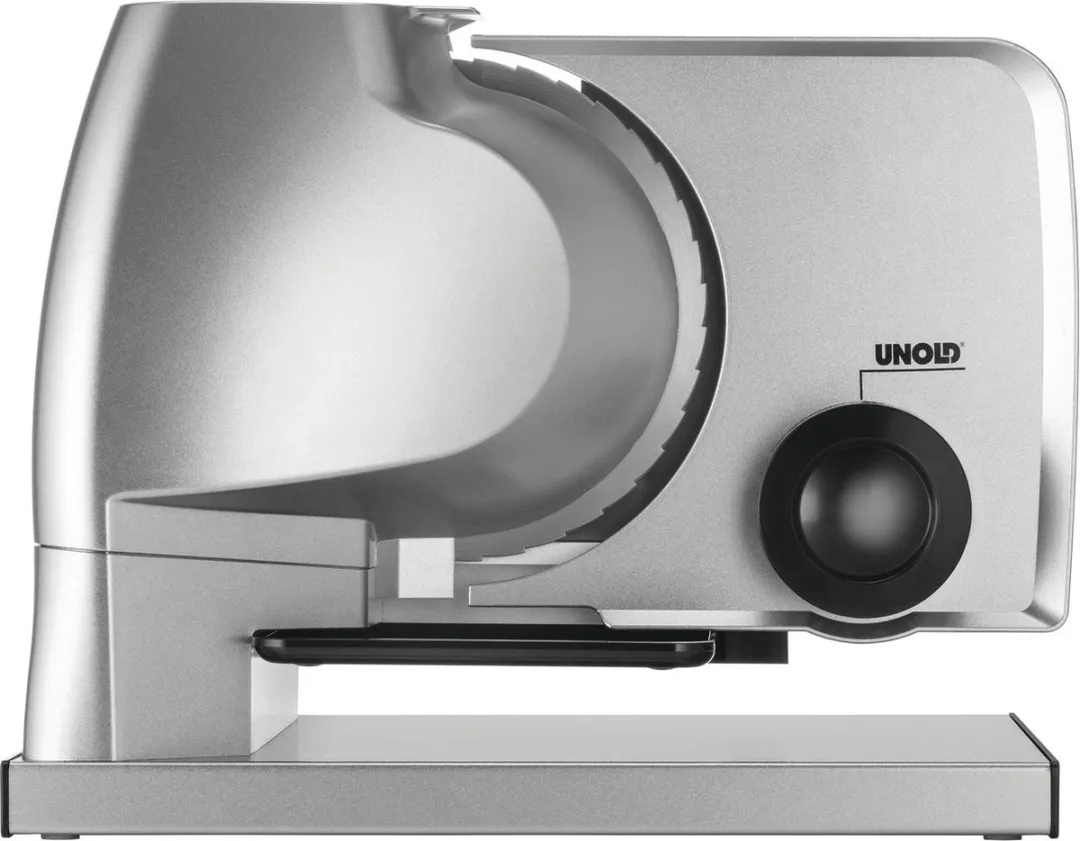 Unold Metall Plus Snijmachine 78826 - 100W - Zilver/Zwart