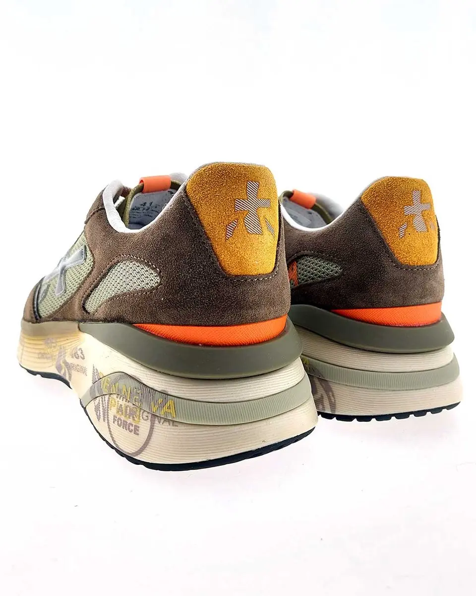 Premiata Moerun Sneakers - Taupe - afbeelding 5 van 6