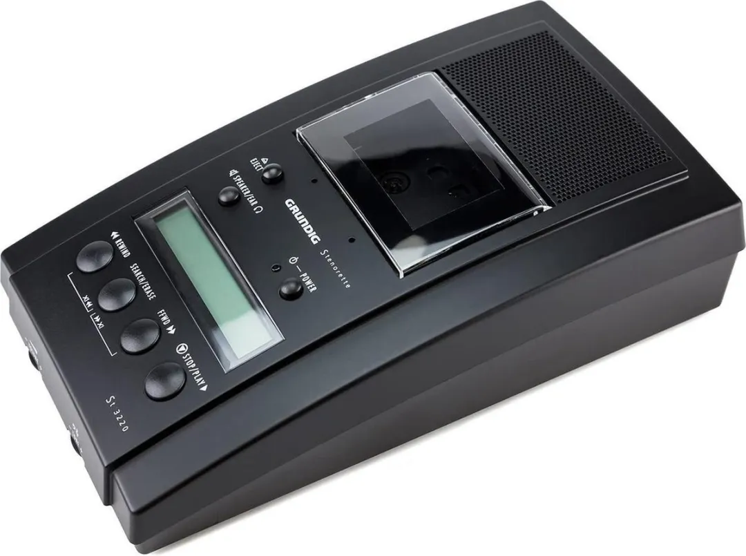 Grundig ST3220 Stenocassette Systeem - PFO7400 - Zwart - afbeelding 2 van 3