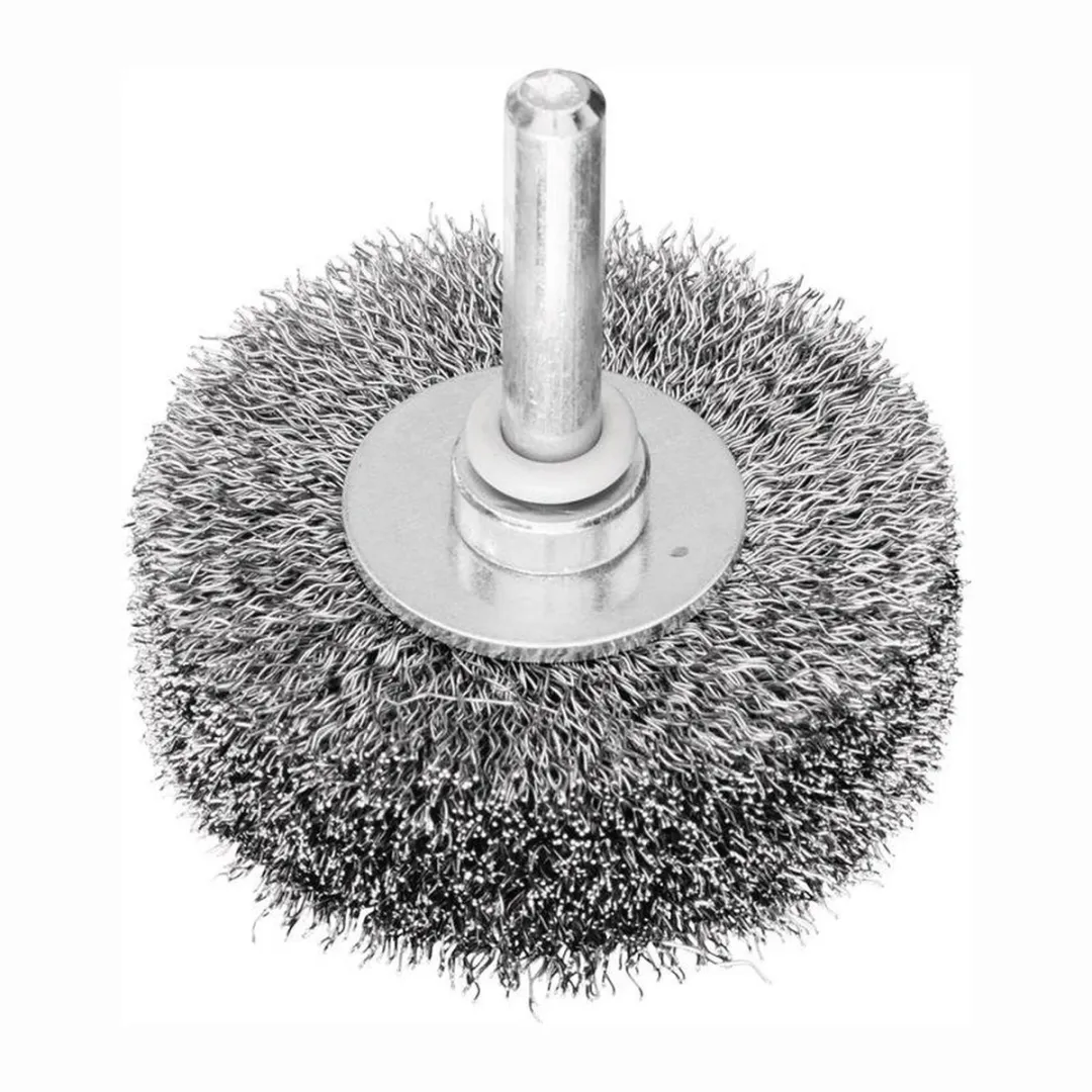 Pferd RBU 4009/6 Ronde Borstel - Staaldraad 0,20mm - Grijs