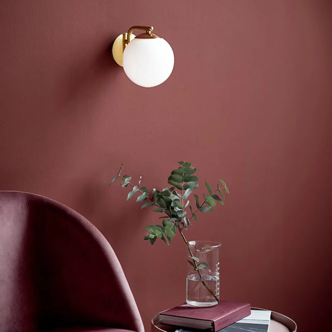 Nordlux Grant Wandlamp E14 - Messing