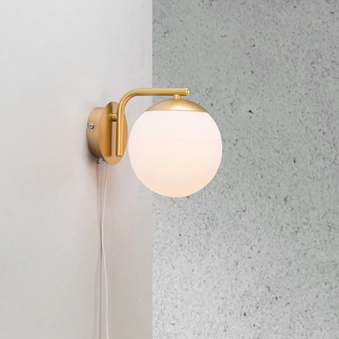 Nordlux Grant Wandlamp E14 - Messing - afbeelding 6 van 6