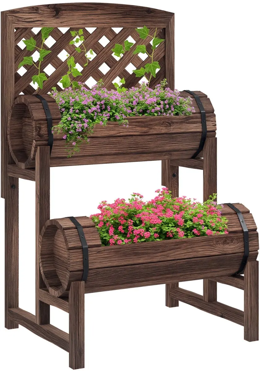 Outsunny Multifunctioneel tuinbed