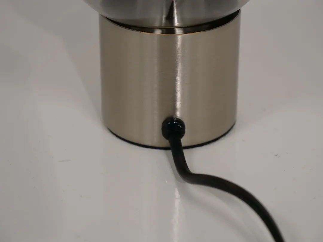 Eglo Bravino Tafellamp - E14 - Nikkel/Smoke - afbeelding 2 van 5