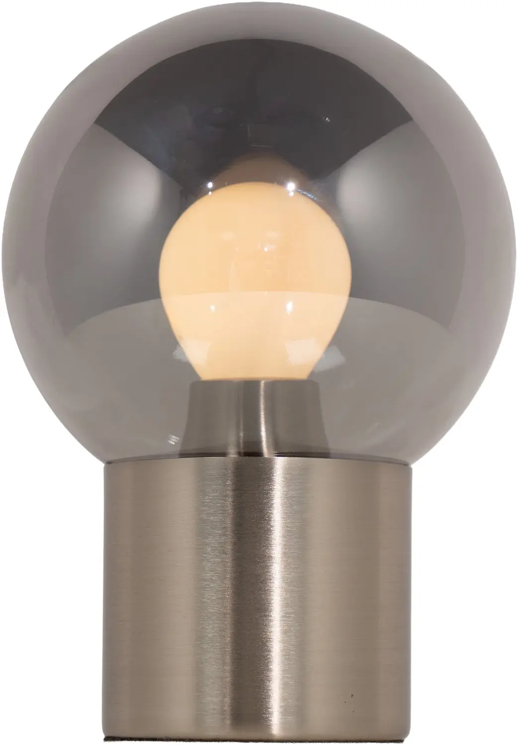 Eglo Bravino Tafellamp - E14 - Nikkel/Smoke