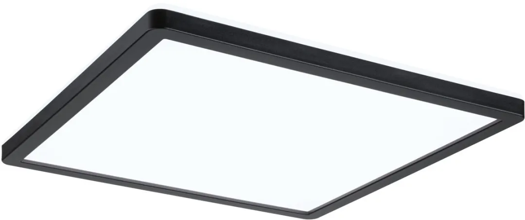 Paulmann Atria Shine LED-paneel 16W 1600lm 4000K - Zwart