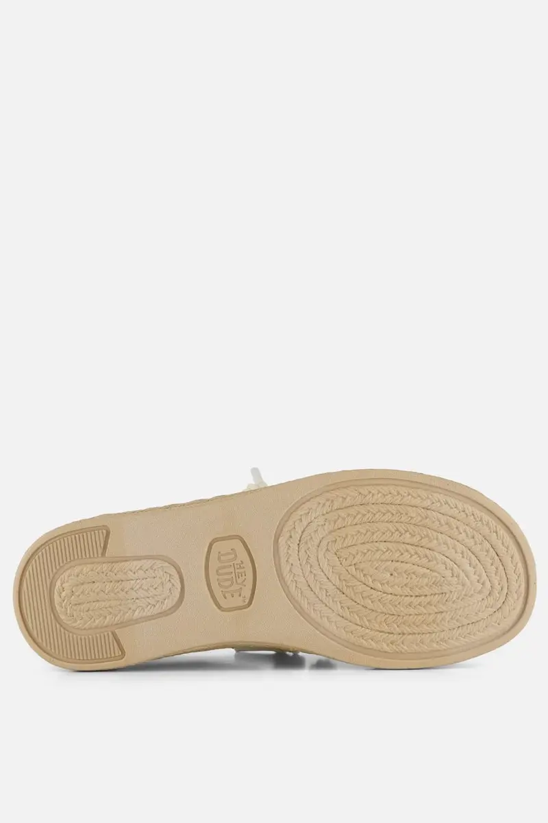 Hey Dude Wendy Bootschoenen beige Textiel - Maat 39 - afbeelding 6 van 6