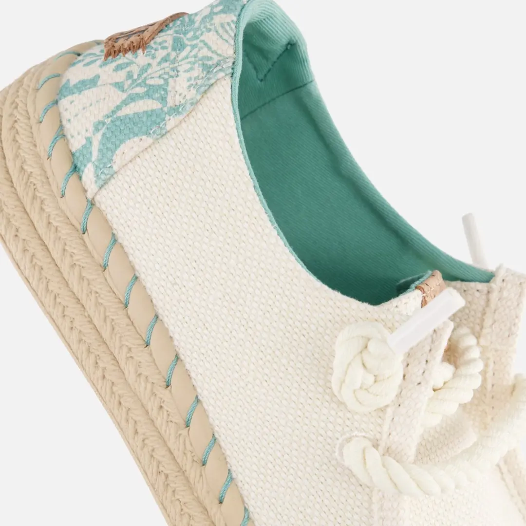 Hey Dude Wendy Bootschoenen beige Textiel - Maat 39 - afbeelding 4 van 6