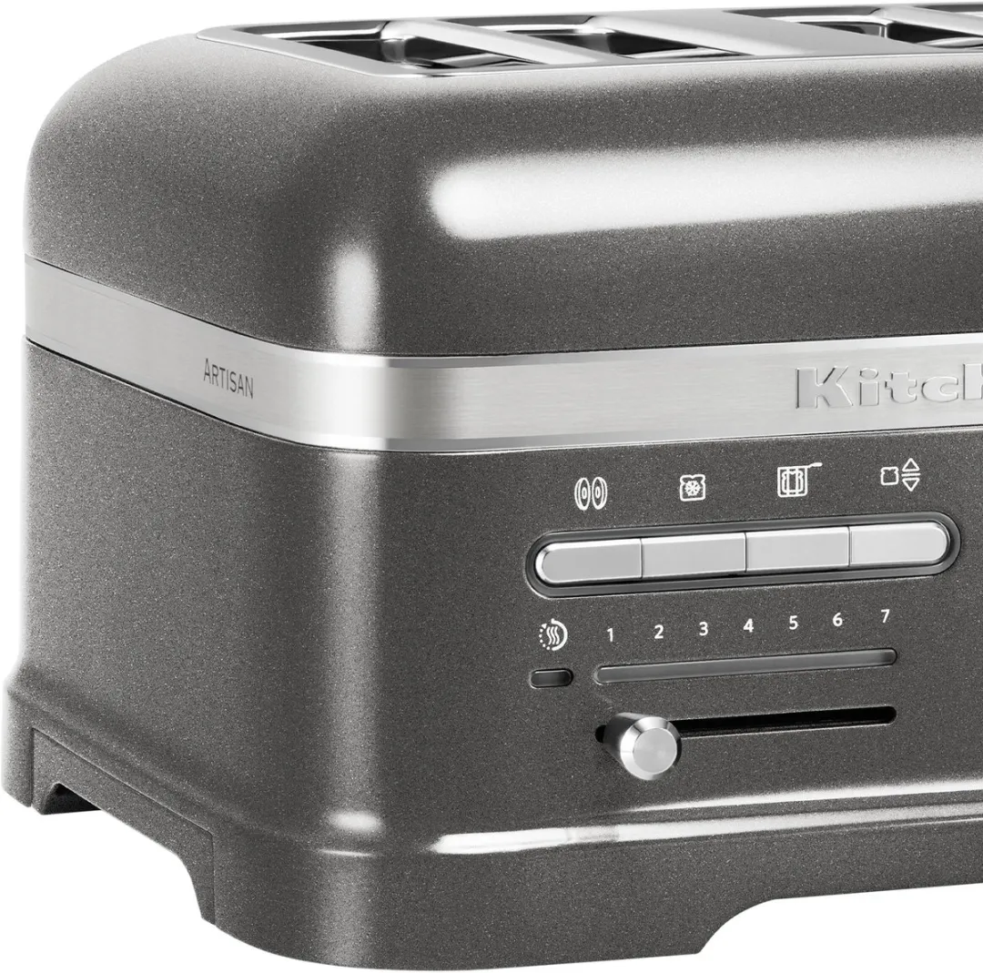 KitchenAid Artisan 5KMT4205EMS Broodrooster 4-sleuven - 2500W - Grijs