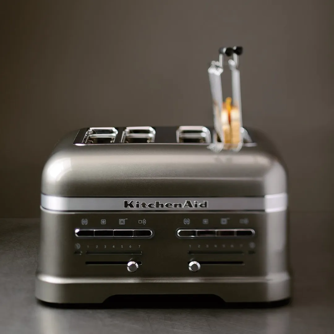 KitchenAid Artisan 5KMT4205EMS Broodrooster 4-sleuven - 2500W - Grijs