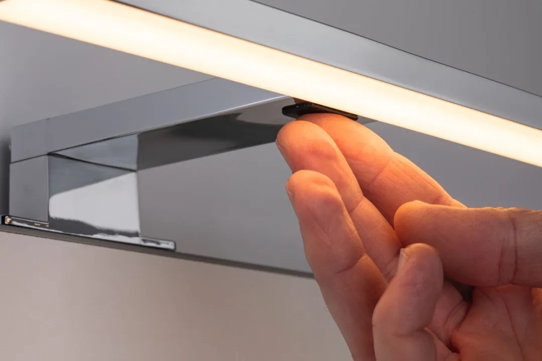 Paulmann LED Spiegellamp Selo IP44 Tunable White 400lm - Chroom