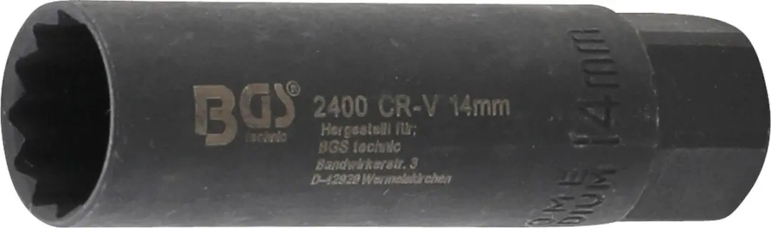 BGS technic Bougiedopsleutel 14 mm 3/8"