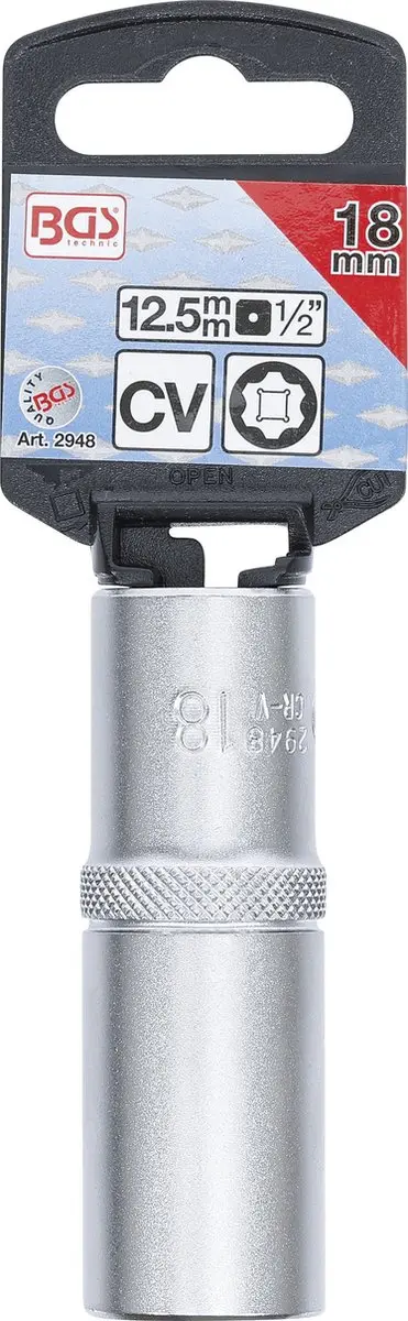 BGS technic Super Lock 2948 Dopsleutel - Diep 1/2" 18 mm - afbeelding 4 van 4