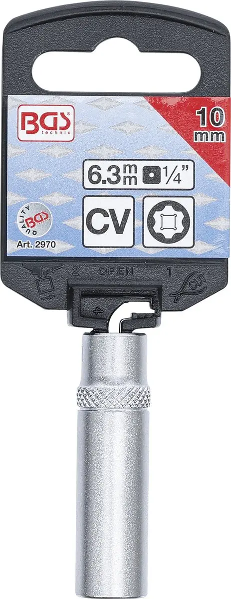 BGS technic Super Lock Dopsleutel 1/4 inch 10 mm