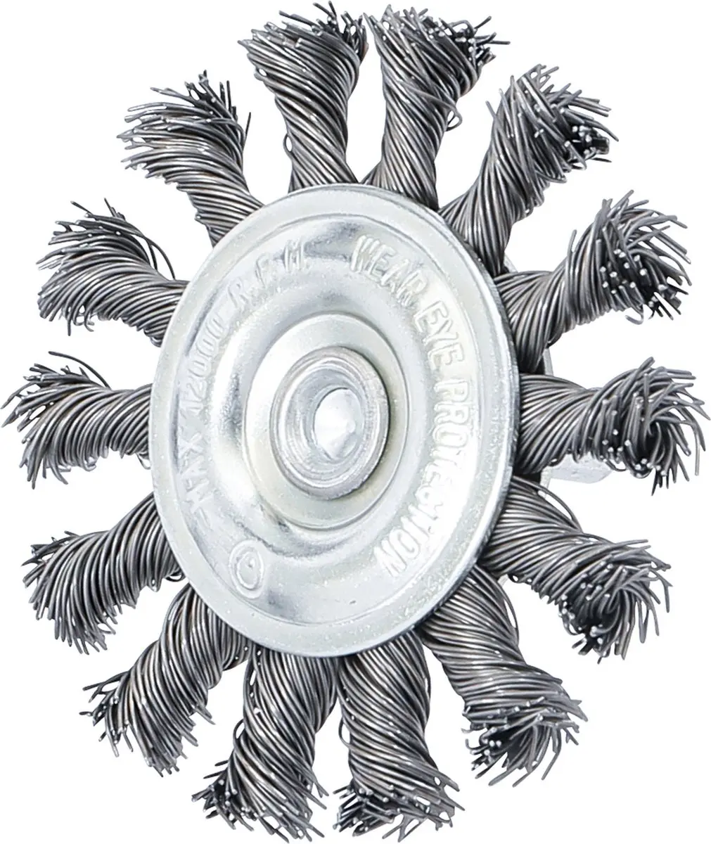 BGS technic Schijfborstel 6 mm as Ø75mm - afbeelding 4 van 5