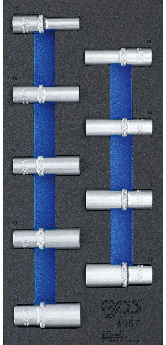 BGS technic Doppenset Zeskant Diep 12,5mm 9-delig - afbeelding 6 van 6