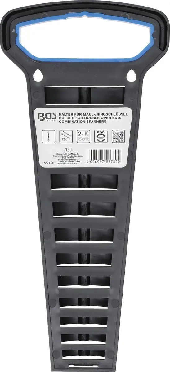 BGS technic 6781 Houder voor steeksleutels - 12 plaatsen - afbeelding 2 van 2