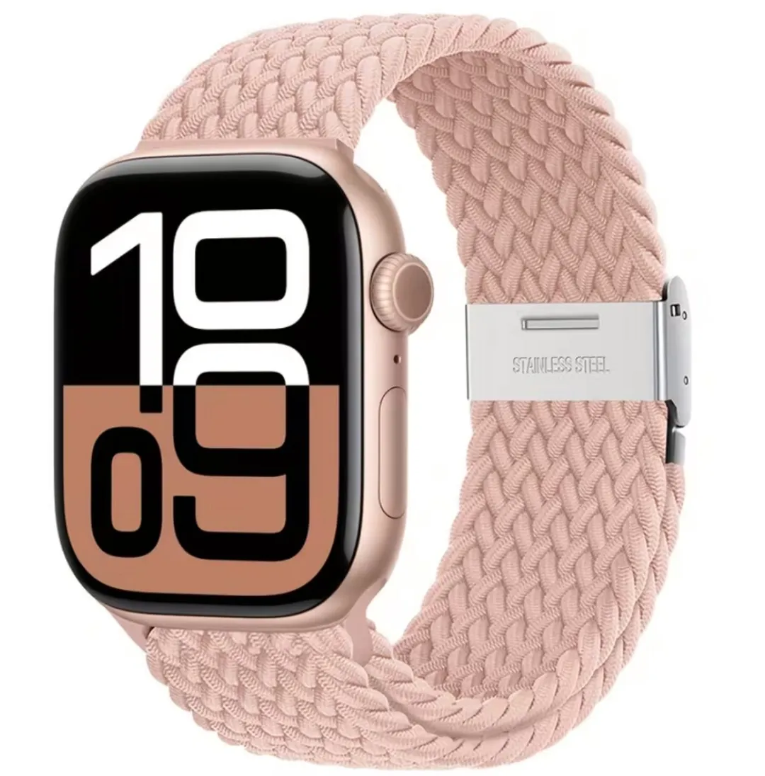 NUVEX Licht Beige Horlogebandje Apple Watch 38-42mm