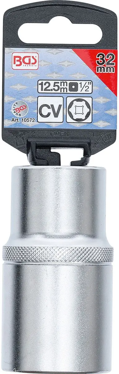 BGS technic Dopsleutel zeskant diep 1/2" - 32 mm - afbeelding 2 van 4