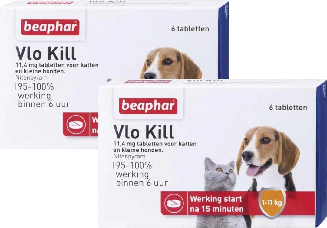 Beaphar Vlo Kill Hond & Kat tot 11 kg