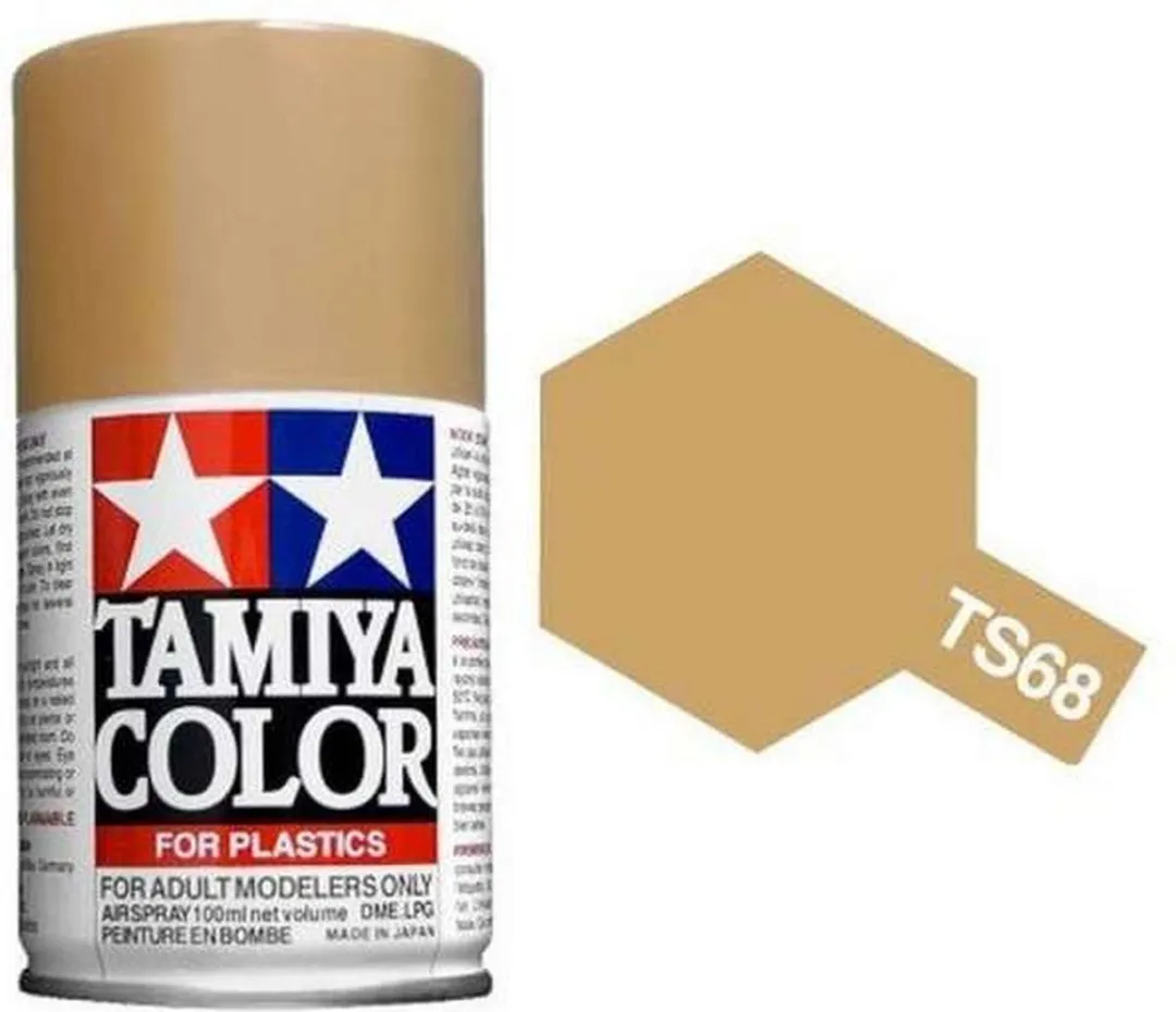 Tamiya TS-68 Acryl Spray 100ml - Wooden Deck Tan