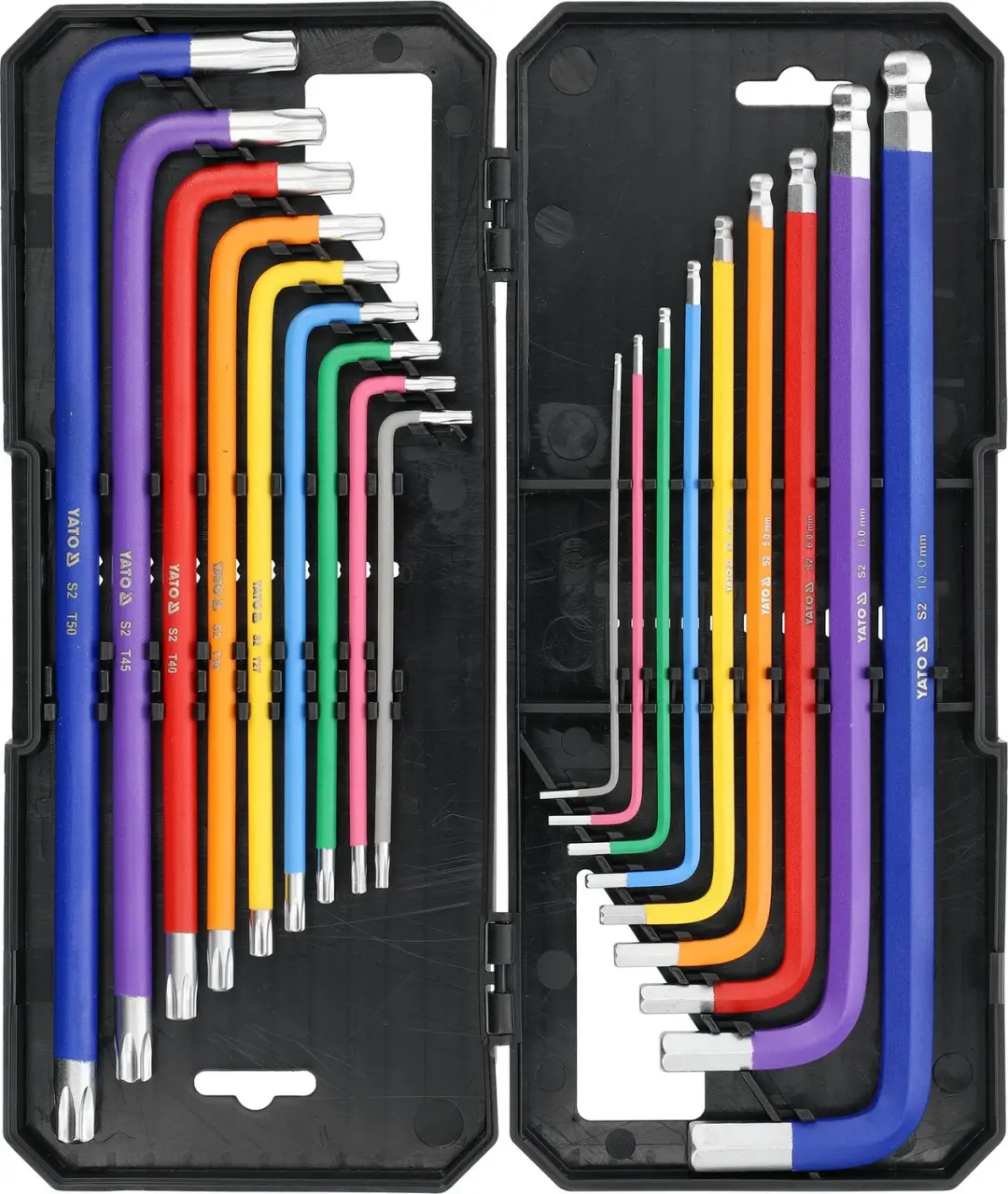 YATO YT-05660 Inbussleutel & Torx TR Sleutelset 18-Delig