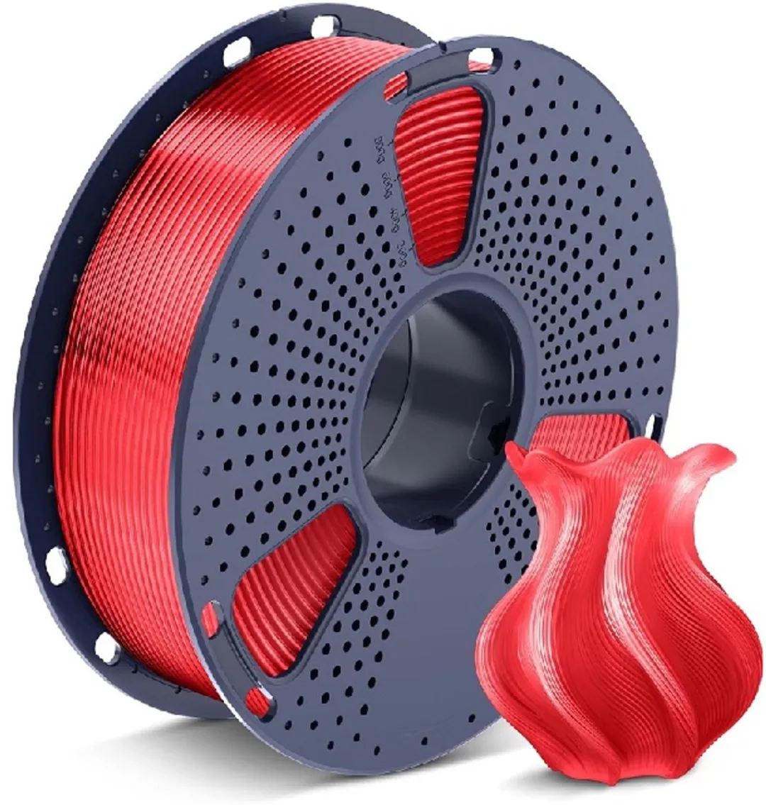 Sunlu PETG Filament 1.75mm - 1kg - Rood Transparant