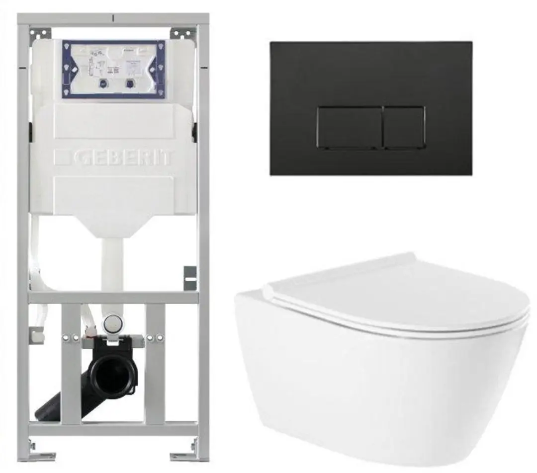 QeramiQ Salina rimless toiletset