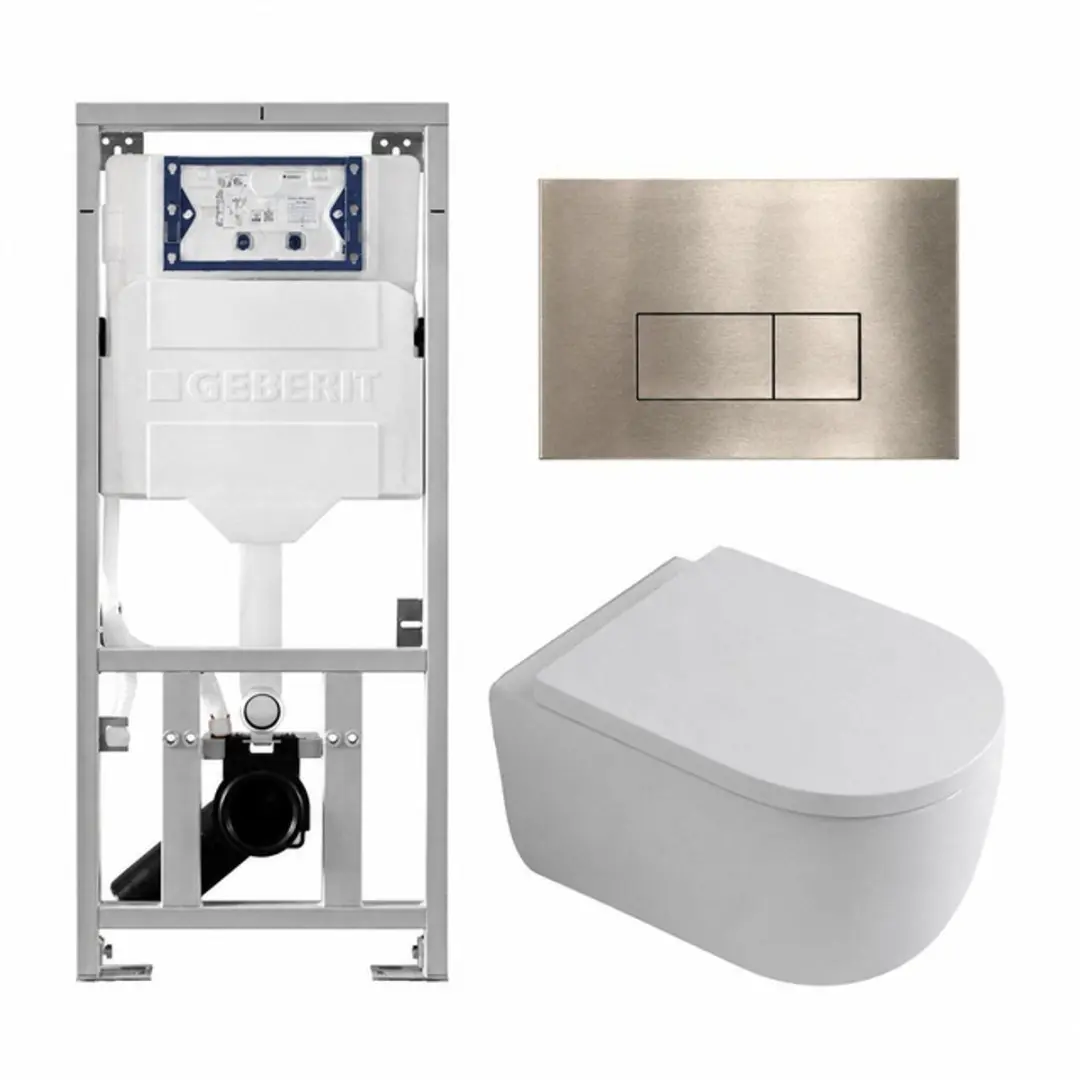 QeramiQ Dely Swirl Toiletset