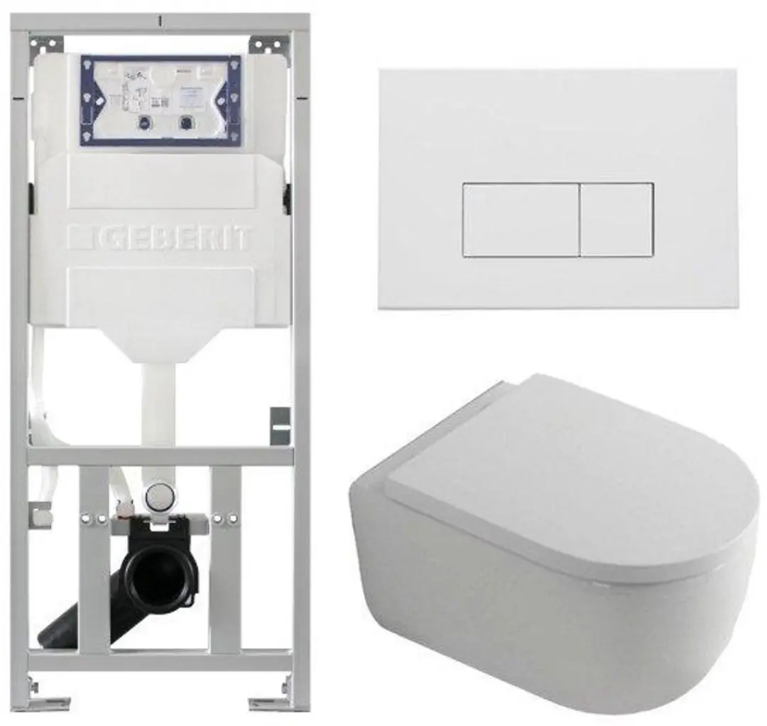 QeramiQ Dely Swirl Toiletset