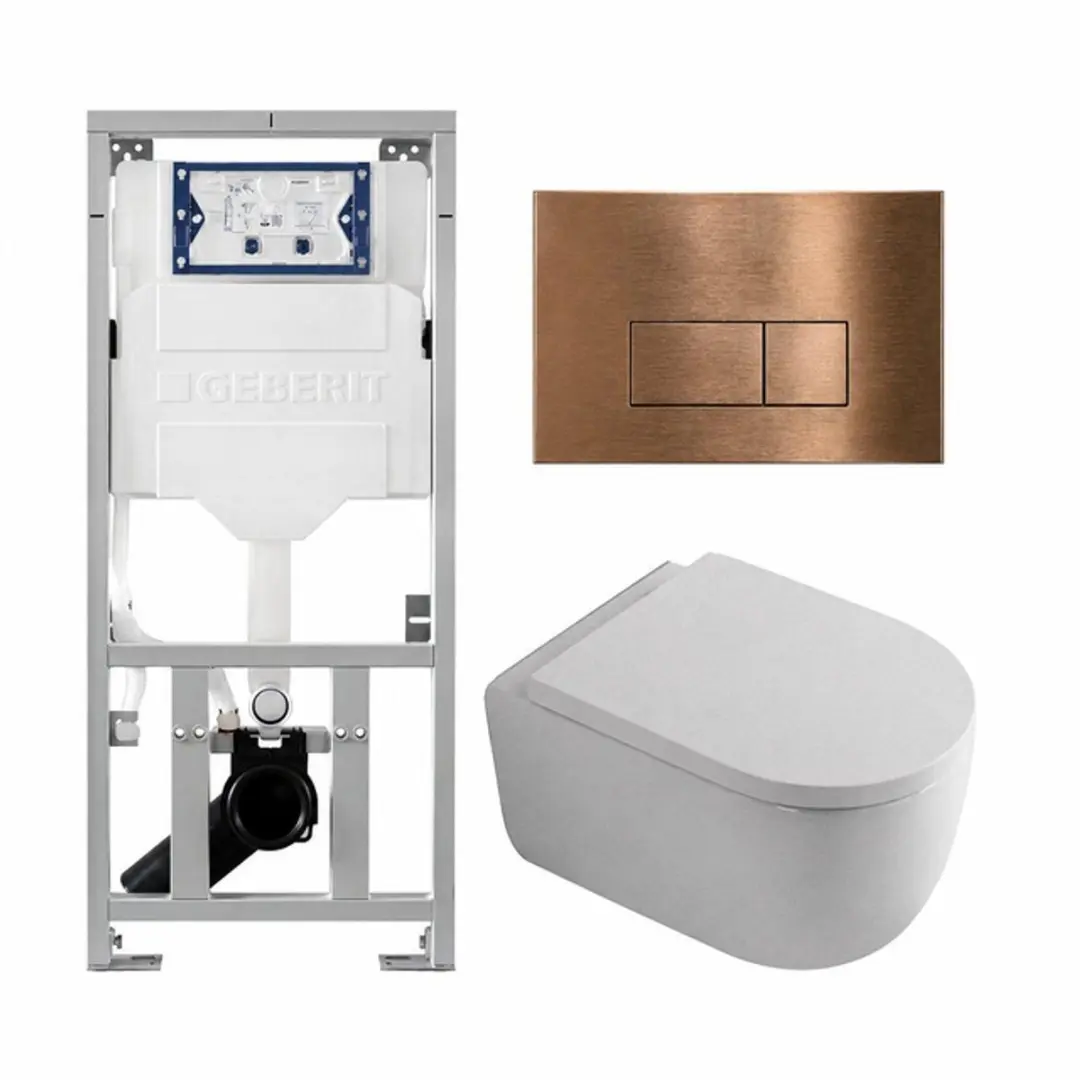 QeramiQ Dely Swirl Toiletset